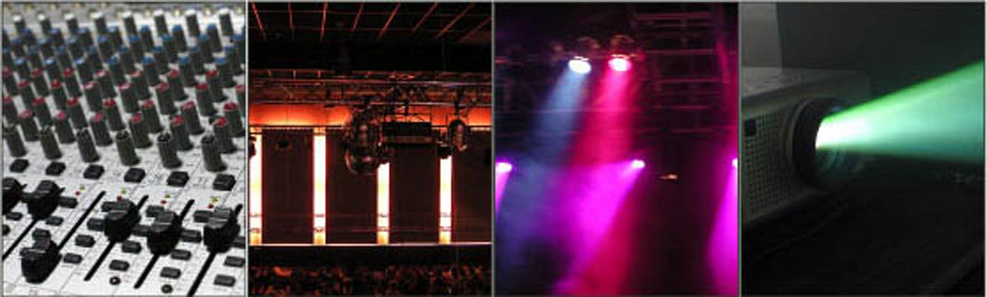Sound, stage, lighting, projection 